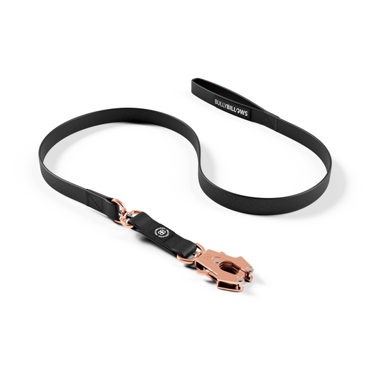 1.4m Billowthane® Swivel Lead | Anti-Tangle & Waterproof - Matte Rose Gold