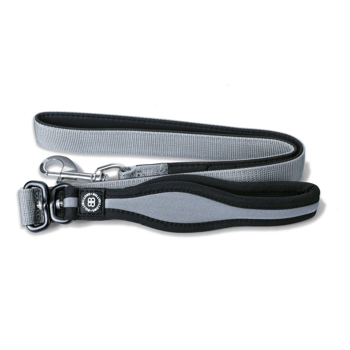 Nylon Snap Hook Lead | Series 2 - Metal Grey