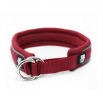 3cm Slip on Collar | Soft Padded & Reflective - Burgundy v2.0