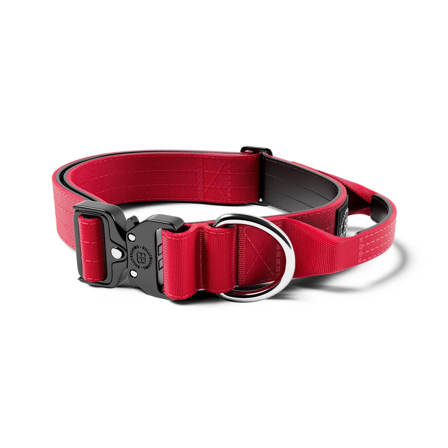 4cm Combat® Collar | With Handle & Rated Clip - Red v2.0
