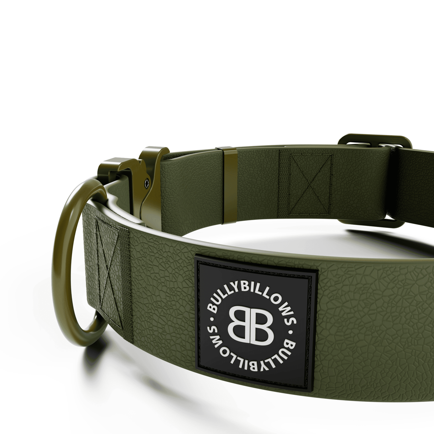 4cm Combat Billowthane® Collar | Waterproof - Khaki