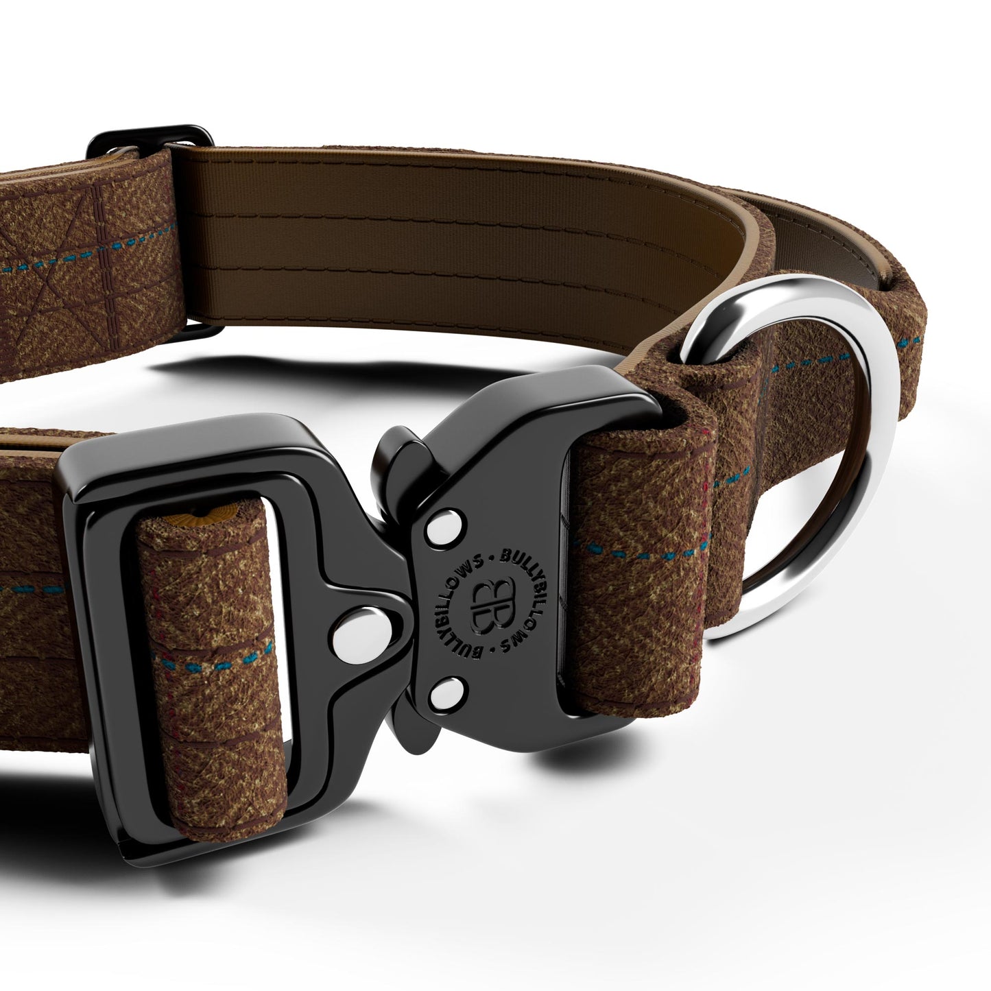 4cm Tweed Combat® Collar | With Handle & Rated Clip - Classic Tan