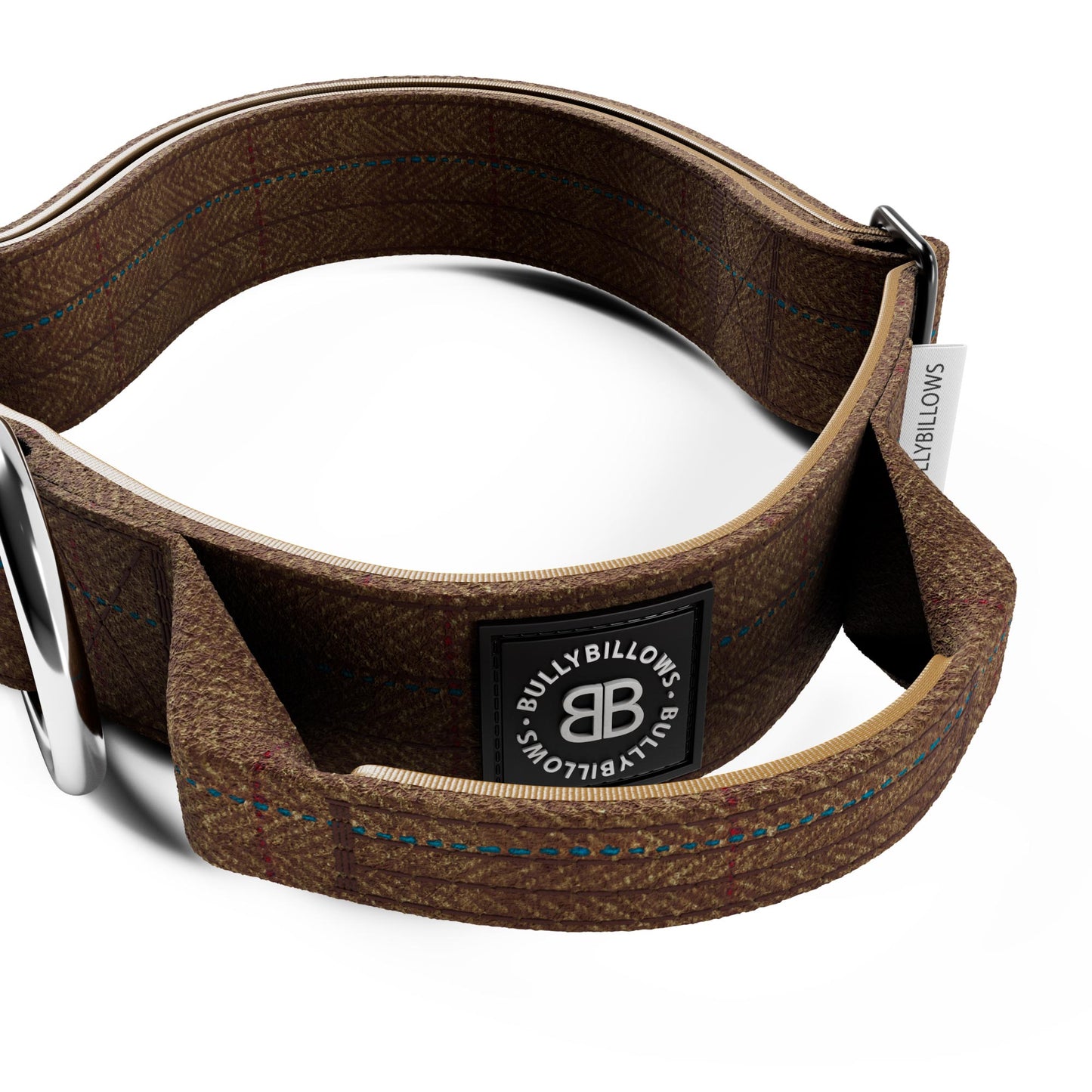 4cm Tweed Combat® Collar | With Handle & Rated Clip - Classic Tan