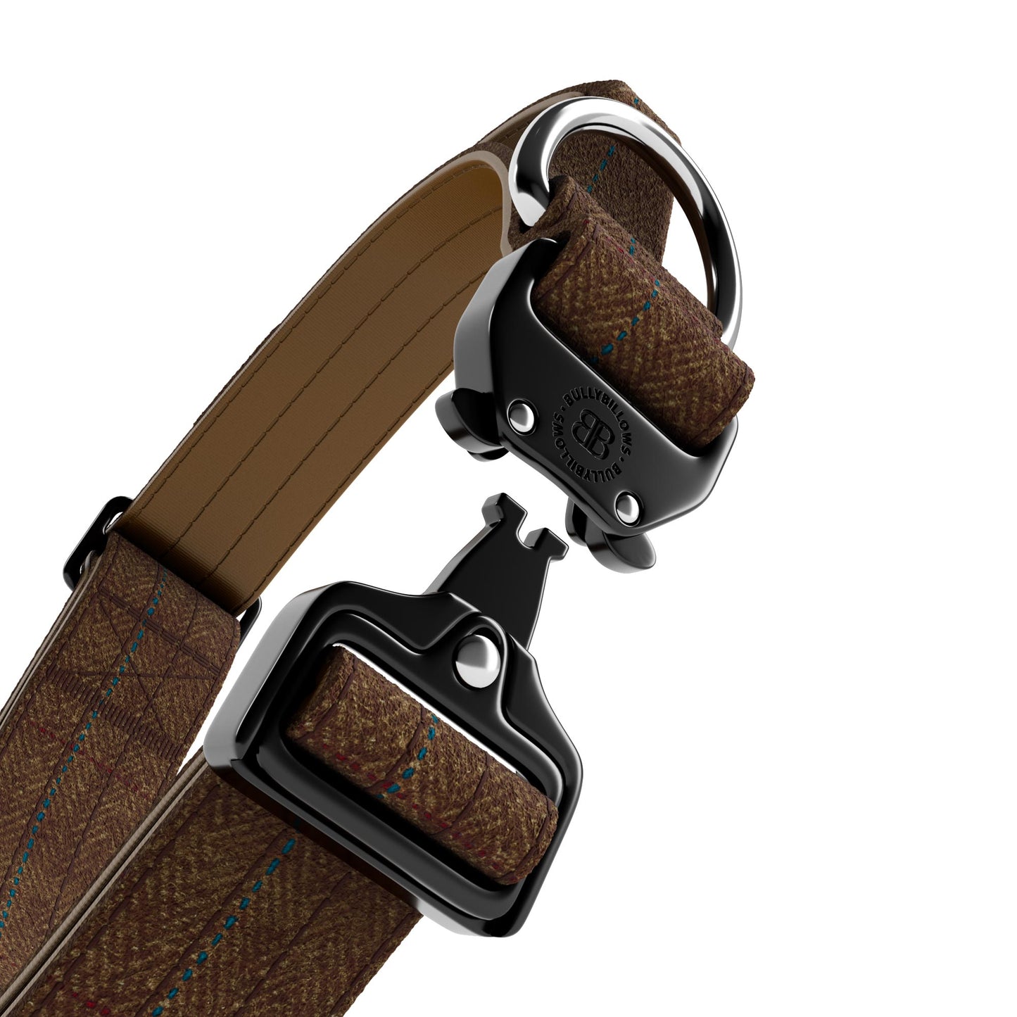 4cm Tweed Combat® Collar | With Handle & Rated Clip - Classic Tan