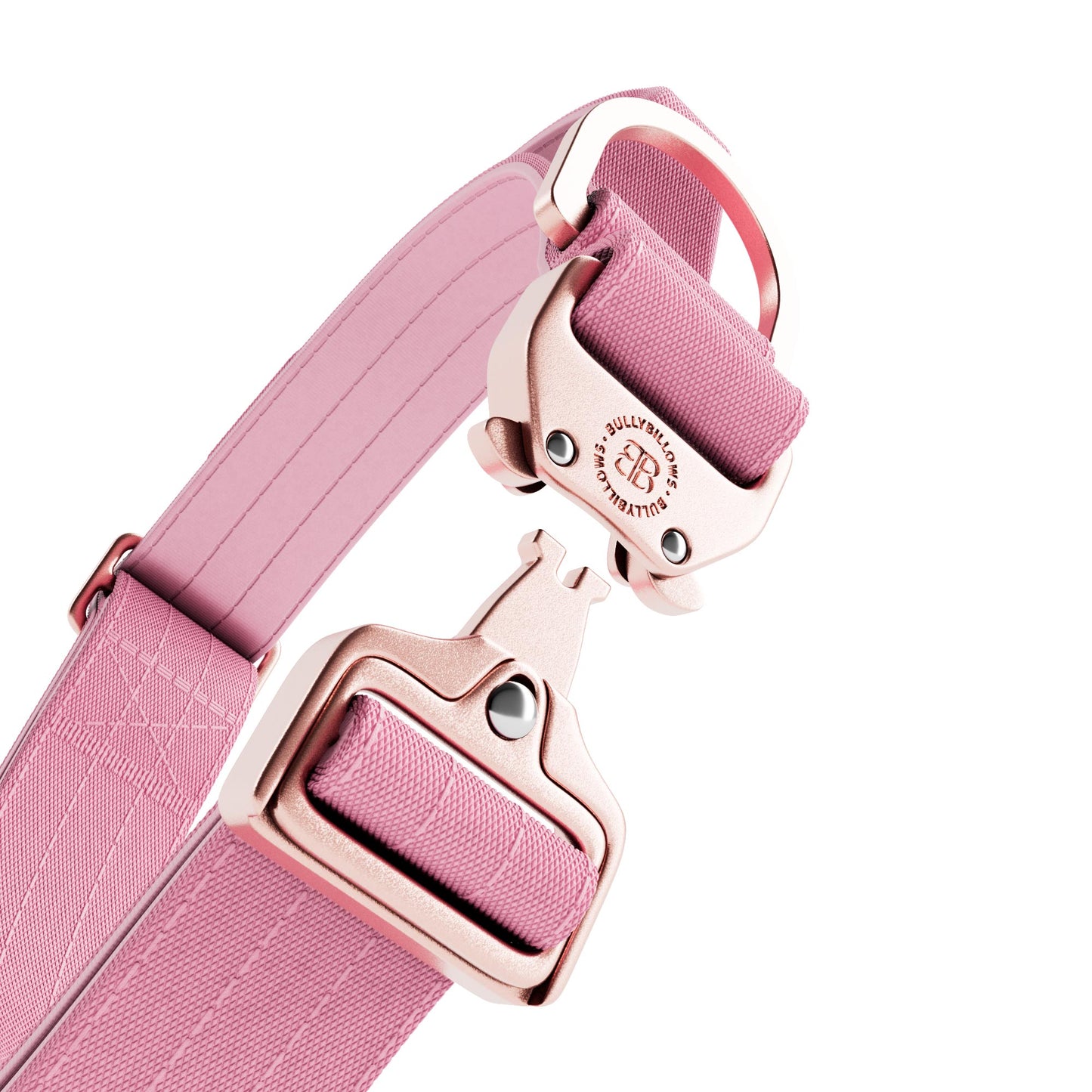 4cm LIGHTER Combat® Collar | With Handle Rated Clip - Pink x Pink