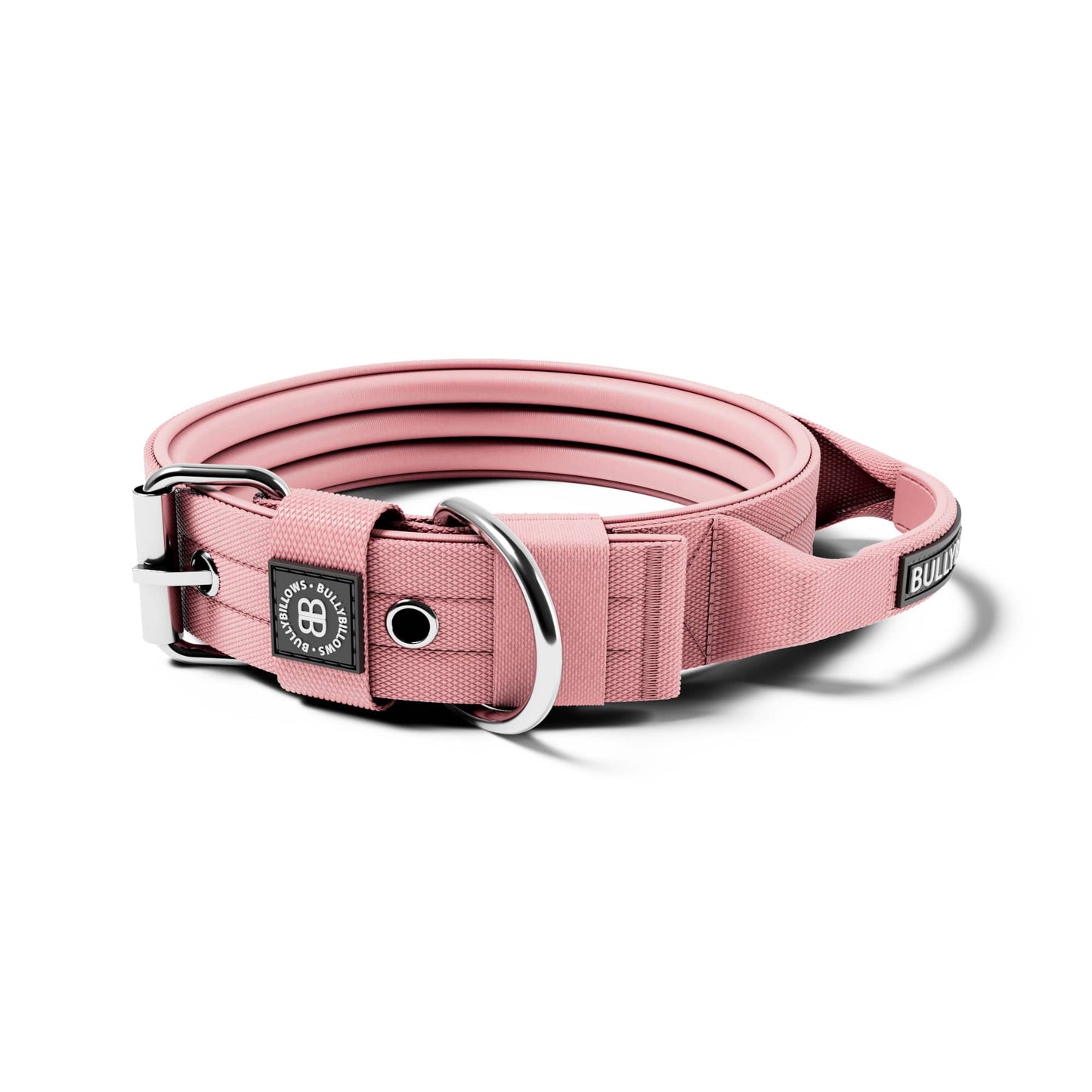 4cm Pin Collar | With Handle & Robust Hardware - Pink