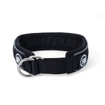 4cm Slip on Collar | Soft Padded & Reflective - Black v2.0
