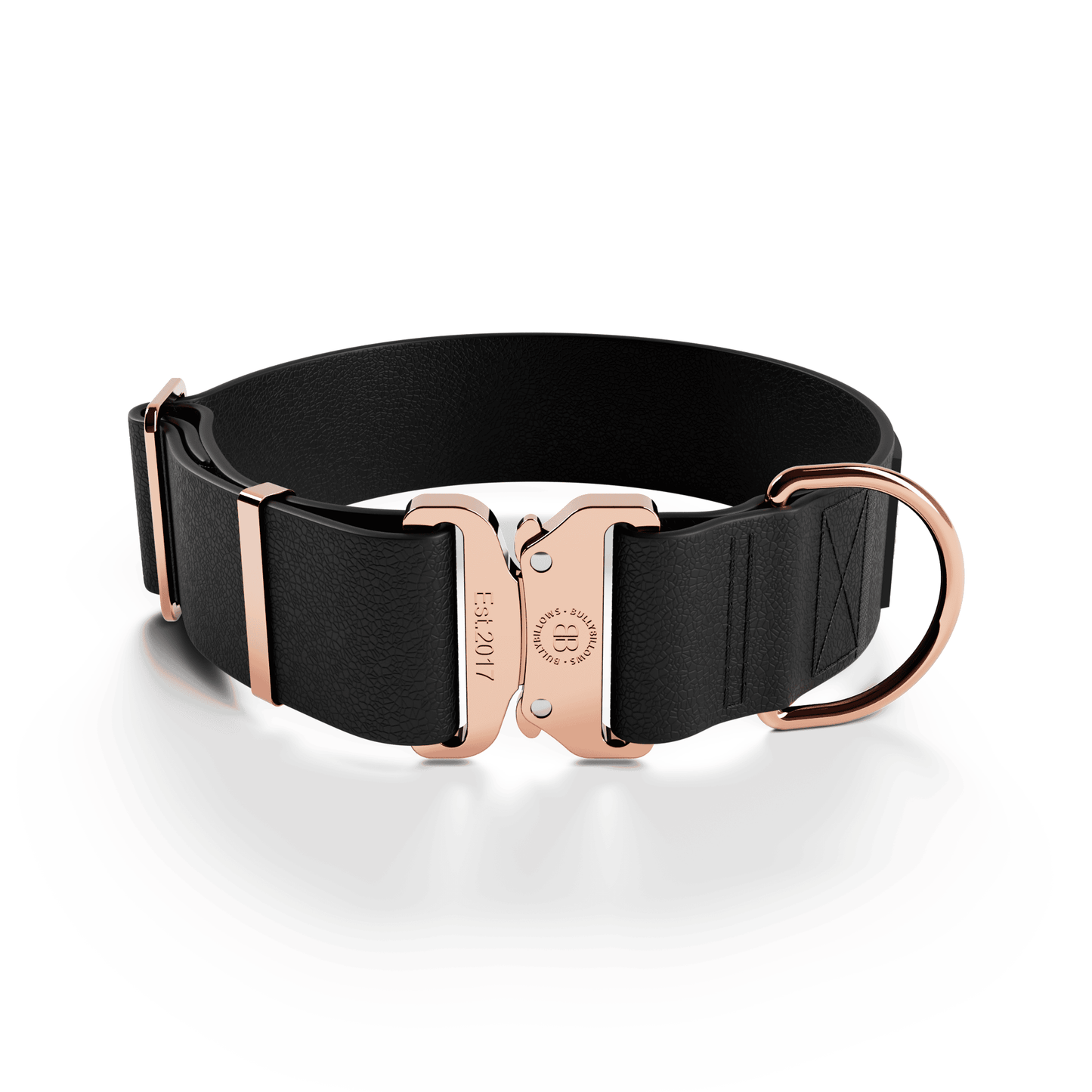 5cm Combat Billowthane® Collar | Waterproof & Anti-Rust - Rose Gold