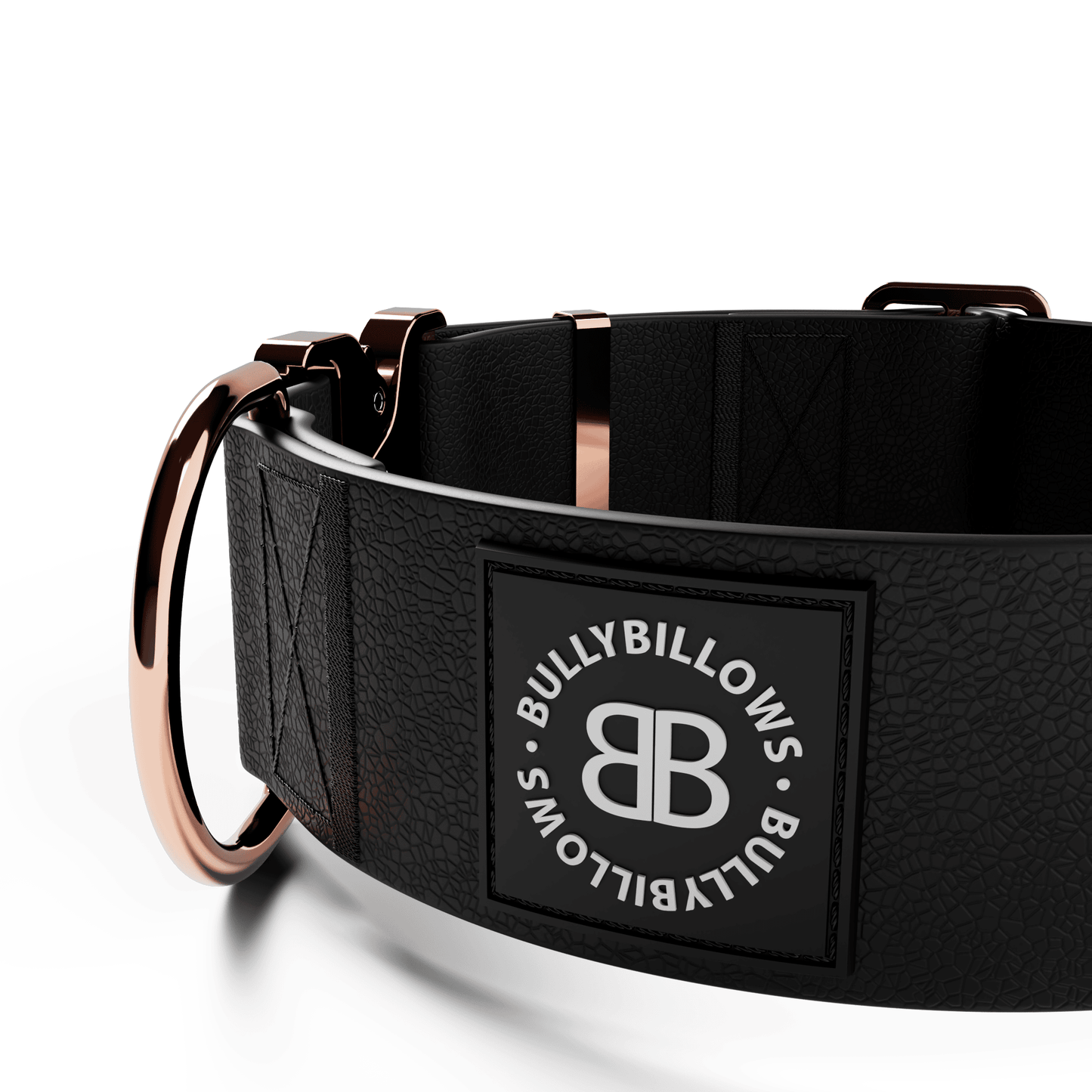 5cm Combat Billowthane® Collar | Waterproof & Anti-Rust - Rose Gold