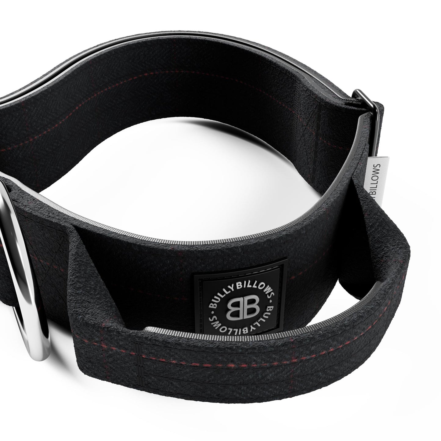 5cm Tweed Combat® Collar | With Handle & Rated Clip - Charcoal Black