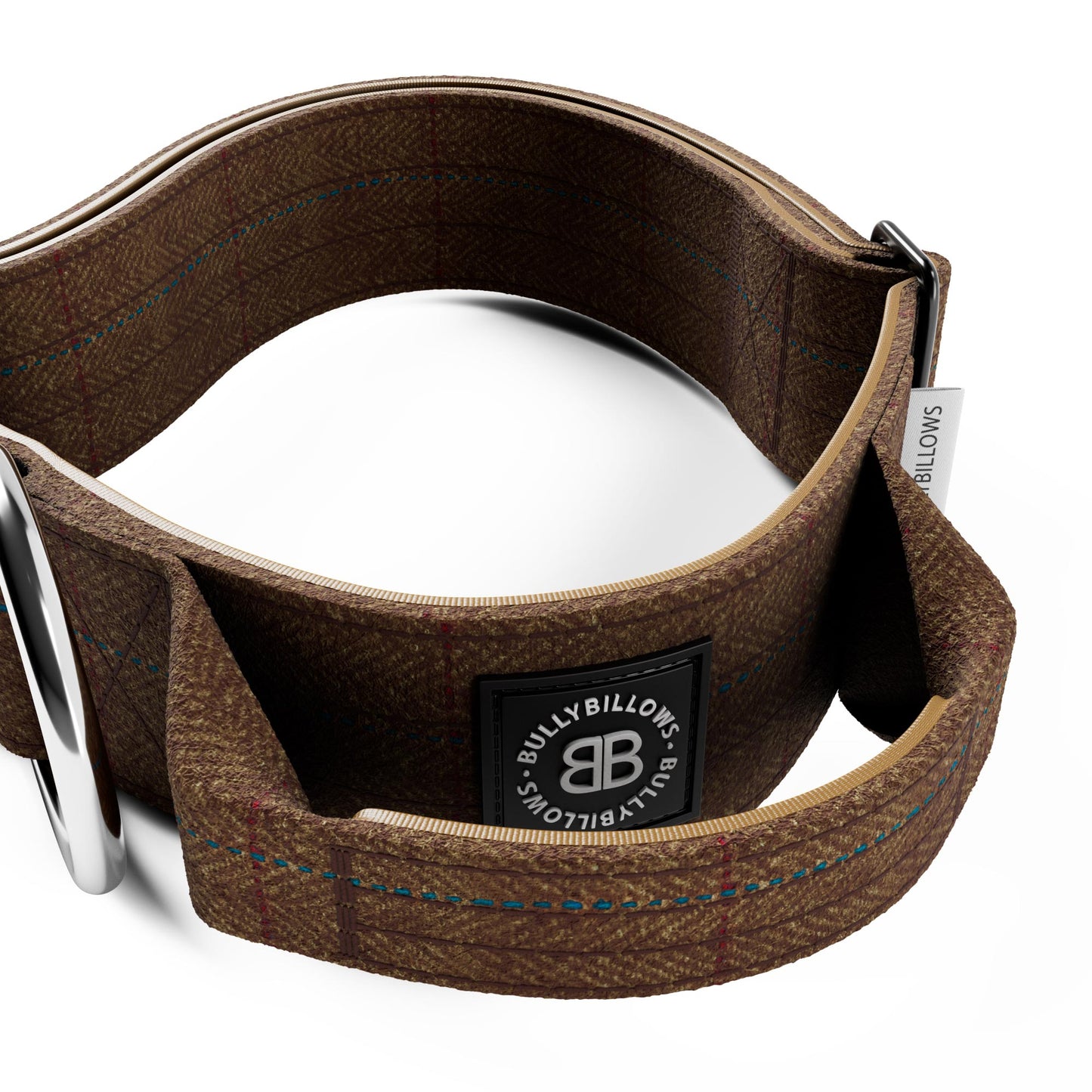 5cm Tweed Combat® Collar | With Handle & Rated Clip - Classic Tan