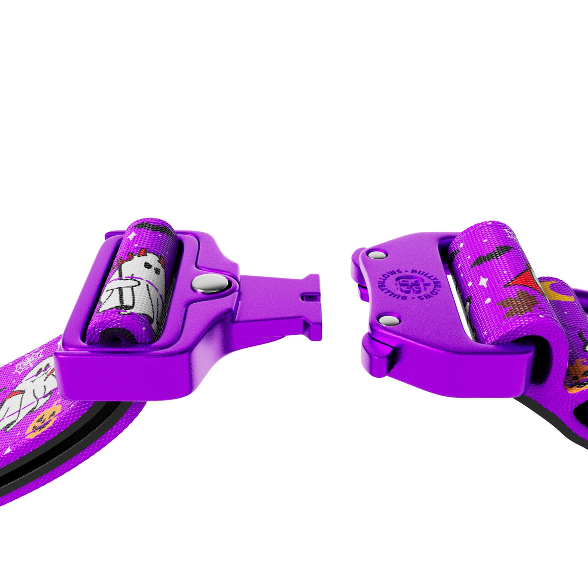 5cm Lighter Combat® Collar | With Handle & Secure Clip - Halloween BooBillows - Purple