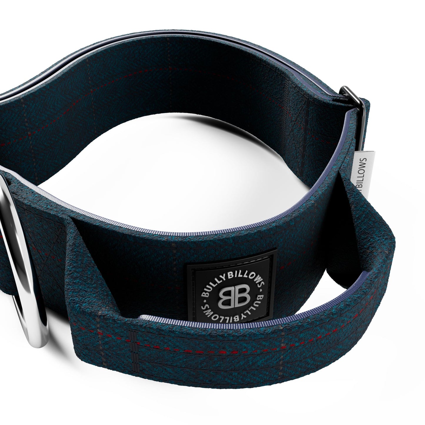 5cm Tweed Combat® Collar | With Handle & Rated Clip - Midnight Blue