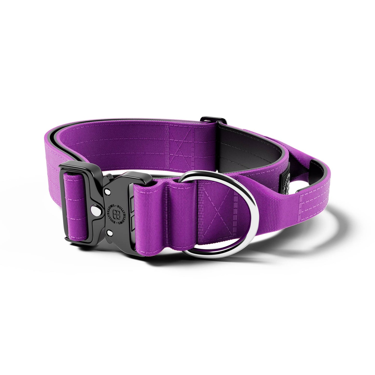5cm Combat® Collar | With Handle & Rated Clip - Purple v2.0