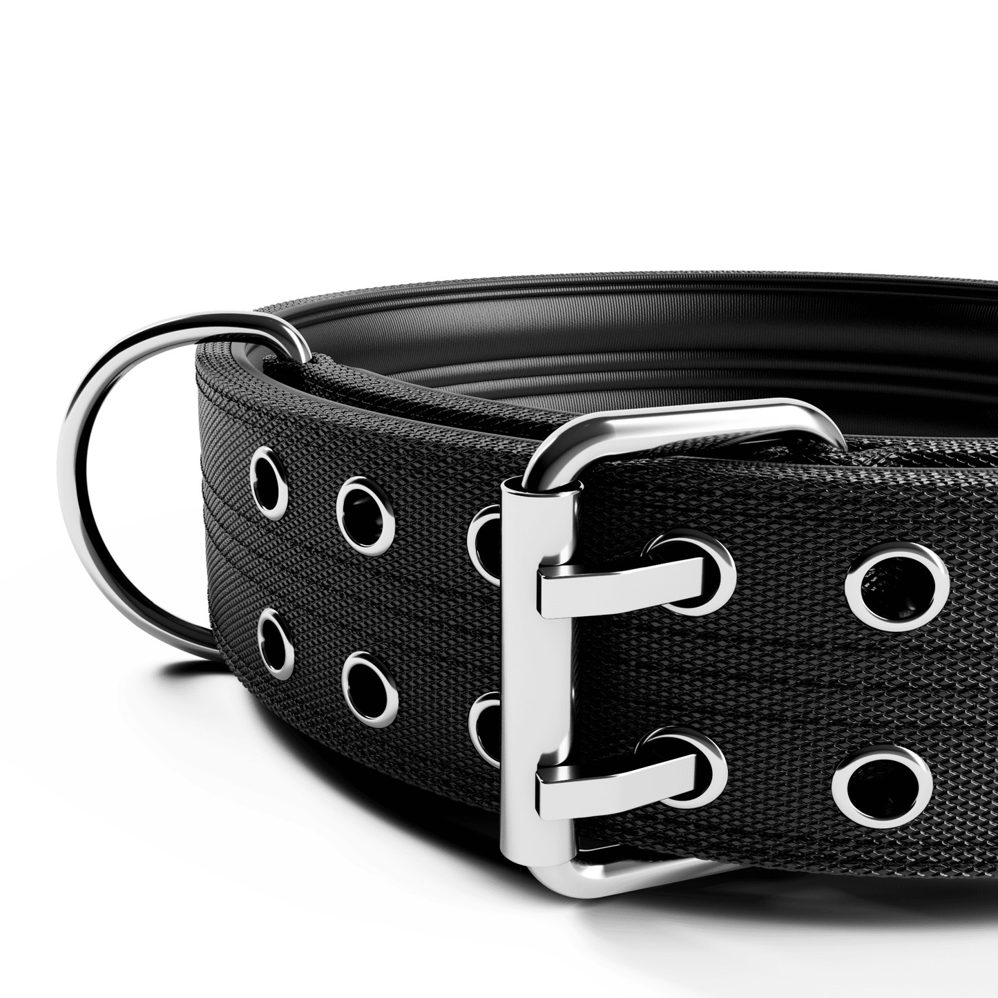 5cm Sporting collar No Handle Black