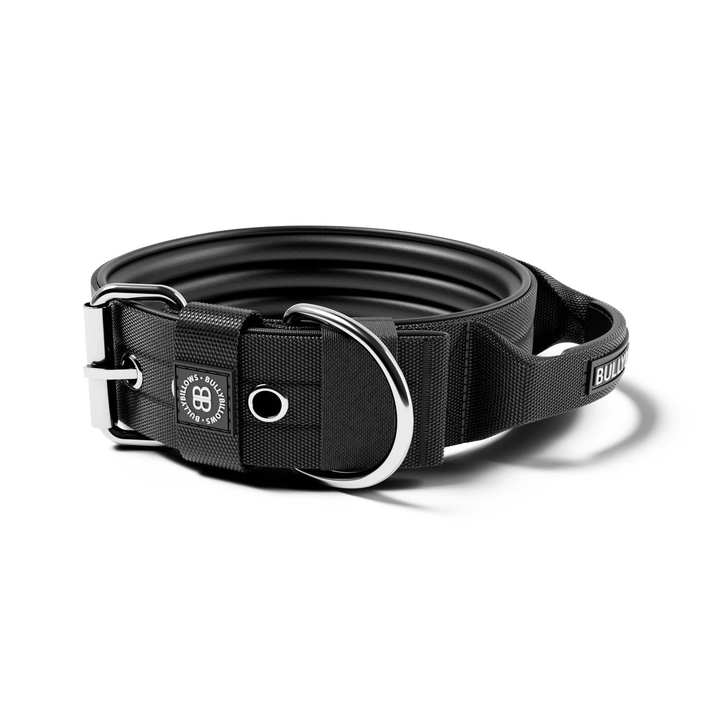 5cm Pin Collar | With Handle & Robust Hardware - Black