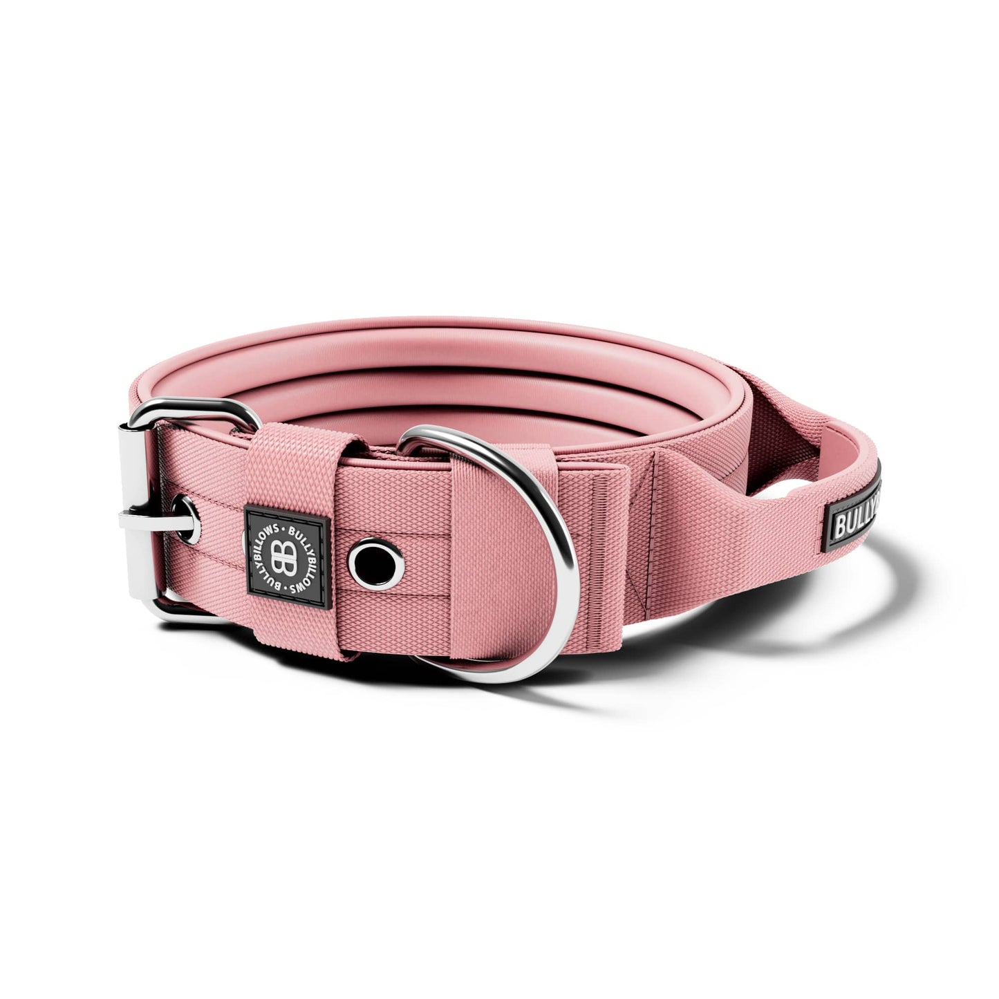 5cm Pin Collar | With Handle & Robust Hardware - Pink