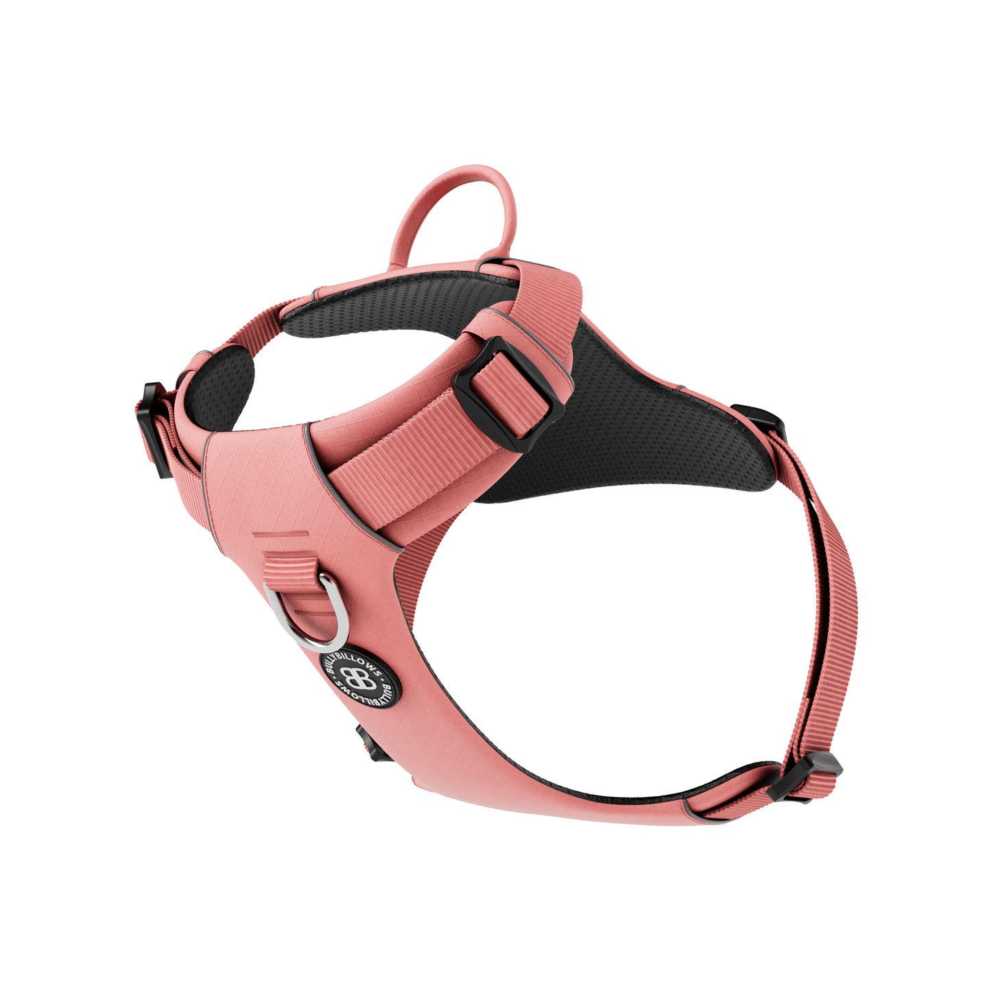 Air Mesh Harness - Anti-Pull, With Handle, Non Restrictive & Adjustable - Pink