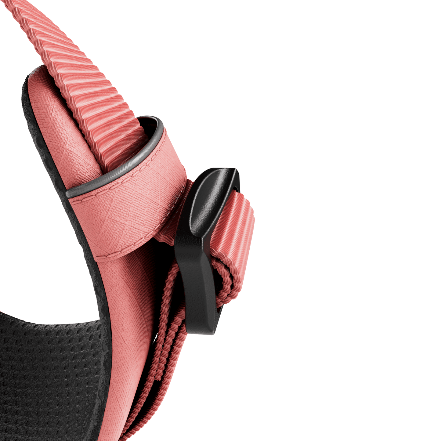 Air Mesh Harness - Anti-Pull, With Handle, Non Restrictive & Adjustable - Pink