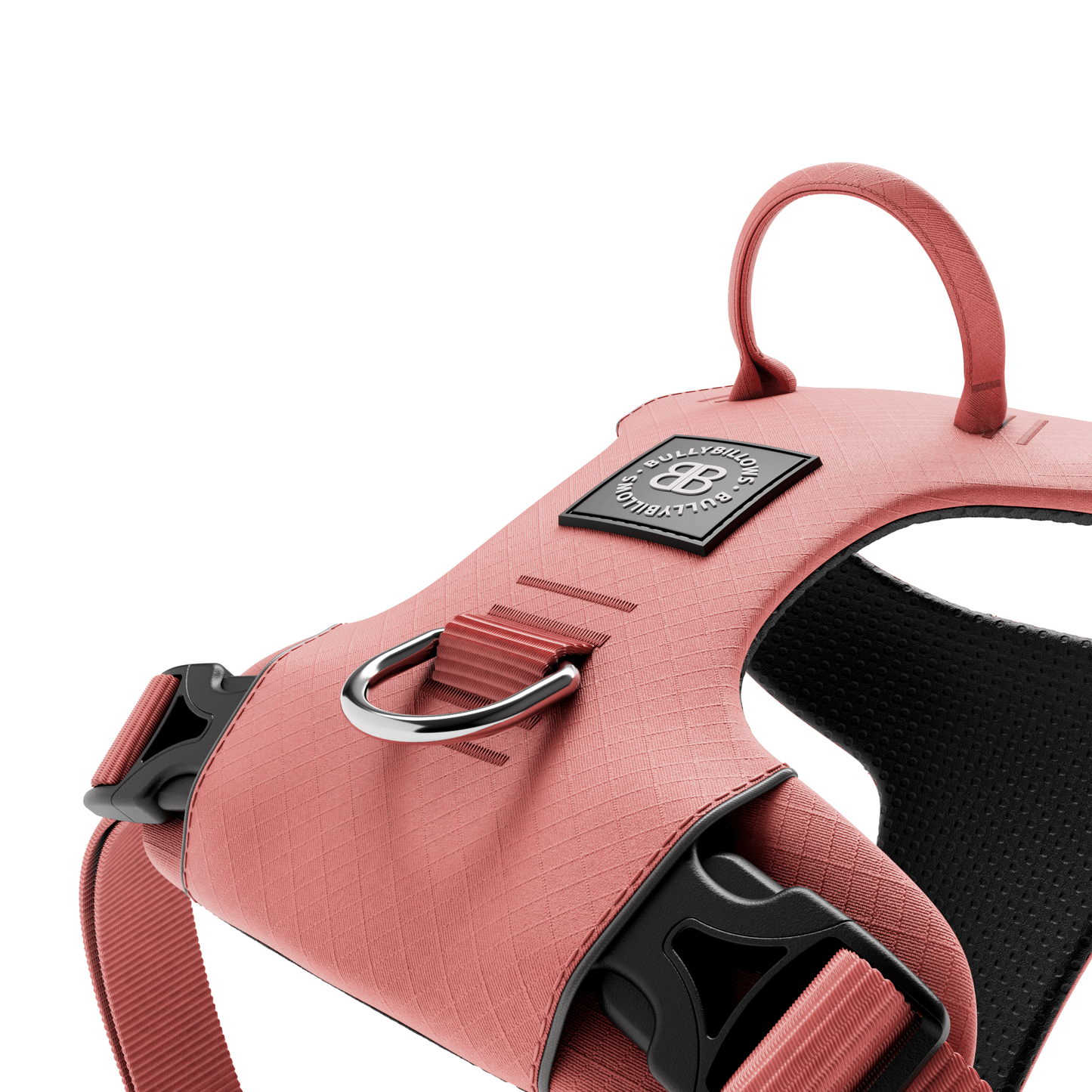 Air Mesh Harness - Anti-Pull, With Handle, Non Restrictive & Adjustable - Pink