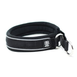 3cm Slip on Collar | Soft Padded & Reflective - Black v2.0