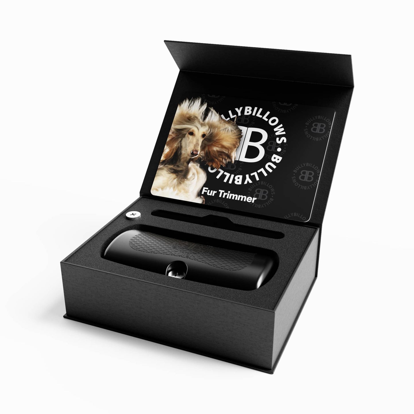 BullyBillows Complete Animal Deshedding Kit - Black