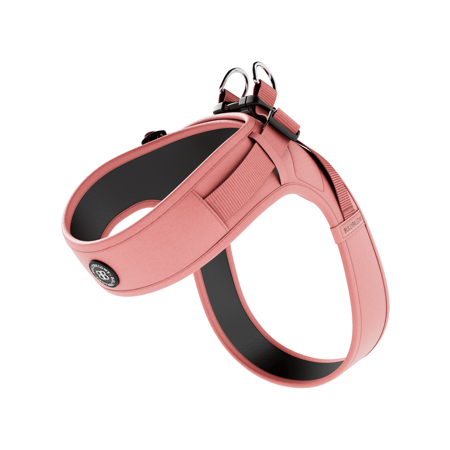 Boomerang Harness - Non Restrictive, Lightweight, Small - Medium Breeds - Pink