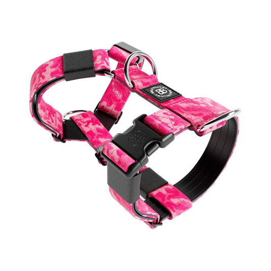 TRI-Harness® | Anti-Pull, Adjustable & Durable - Dog Trainers Choice -  CAMO Bubblegum v2.0