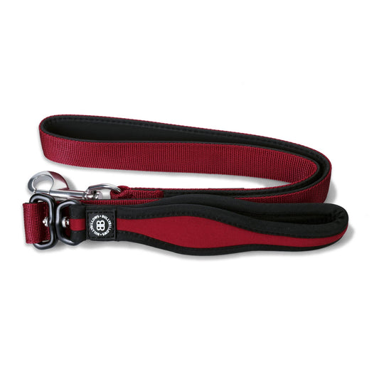 Nylon Snap Hook Lead | Series 2 - Burgundy