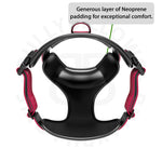 Premium Comfort Harness | Non Restrictive & Adjustable - Burgundy v2.0