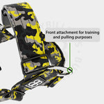 TRI-Harness® | Anti-Pull, Adjustable & Durable - Dog Trainers Choice - CAMO Lightning v2.0