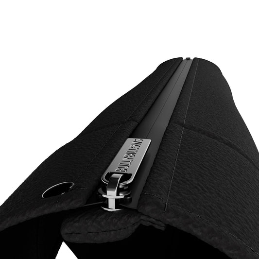 Dog Fleece With Zip v2.0 - Black