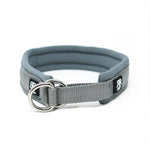 3cm Slip on Collar | Soft Padded & Reflective - Metal Grey v2.0