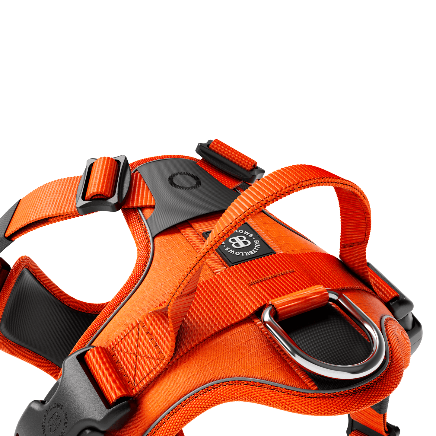 Hurricane Harness - Non Restrictive, With Handle, Adjustable & Reflective - All Breeds - Orange