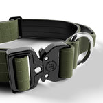 4cm Combat® Collar | With Handle & Rated Clip - Khaki v2.0