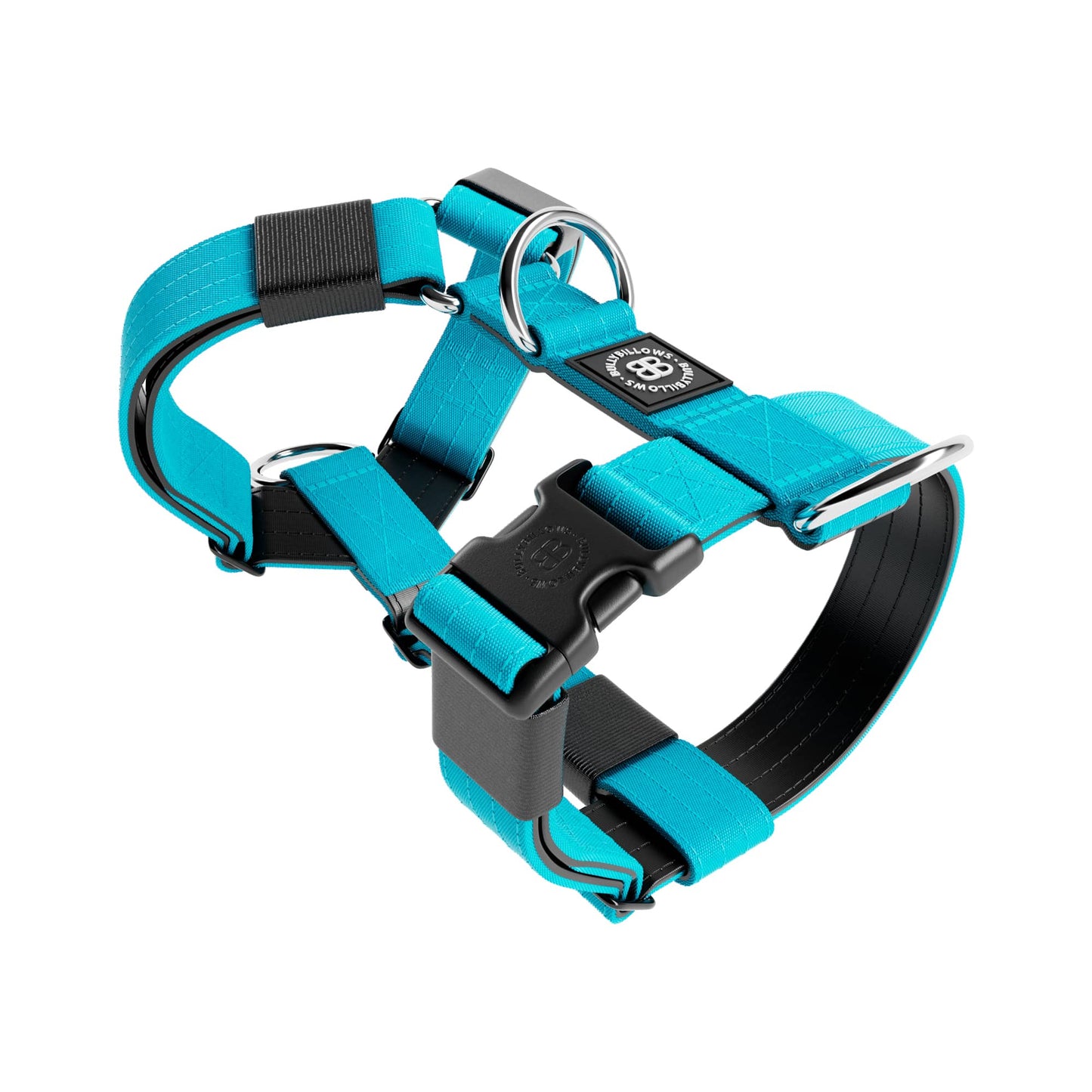 TRI-Harness® | Anti-Pull, Adjustable & Durable - Dog Trainers Choice - Light Blue v2.0