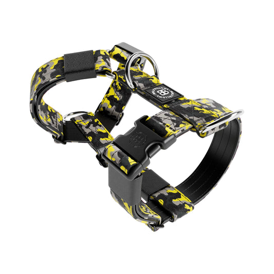 TRI-Harness® | Anti-Pull, Adjustable & Durable - Dog Trainers Choice -  CAMO Lightning v2.0