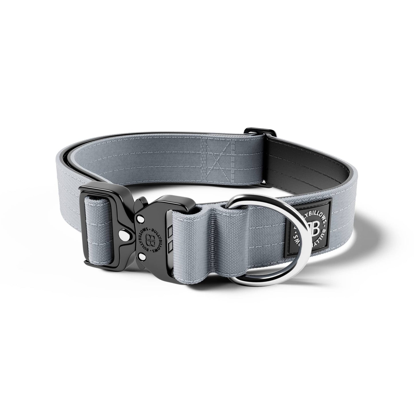 4cm Combat® Collar | Rated Clip - NO HANDLE - Metal Grey v2.0