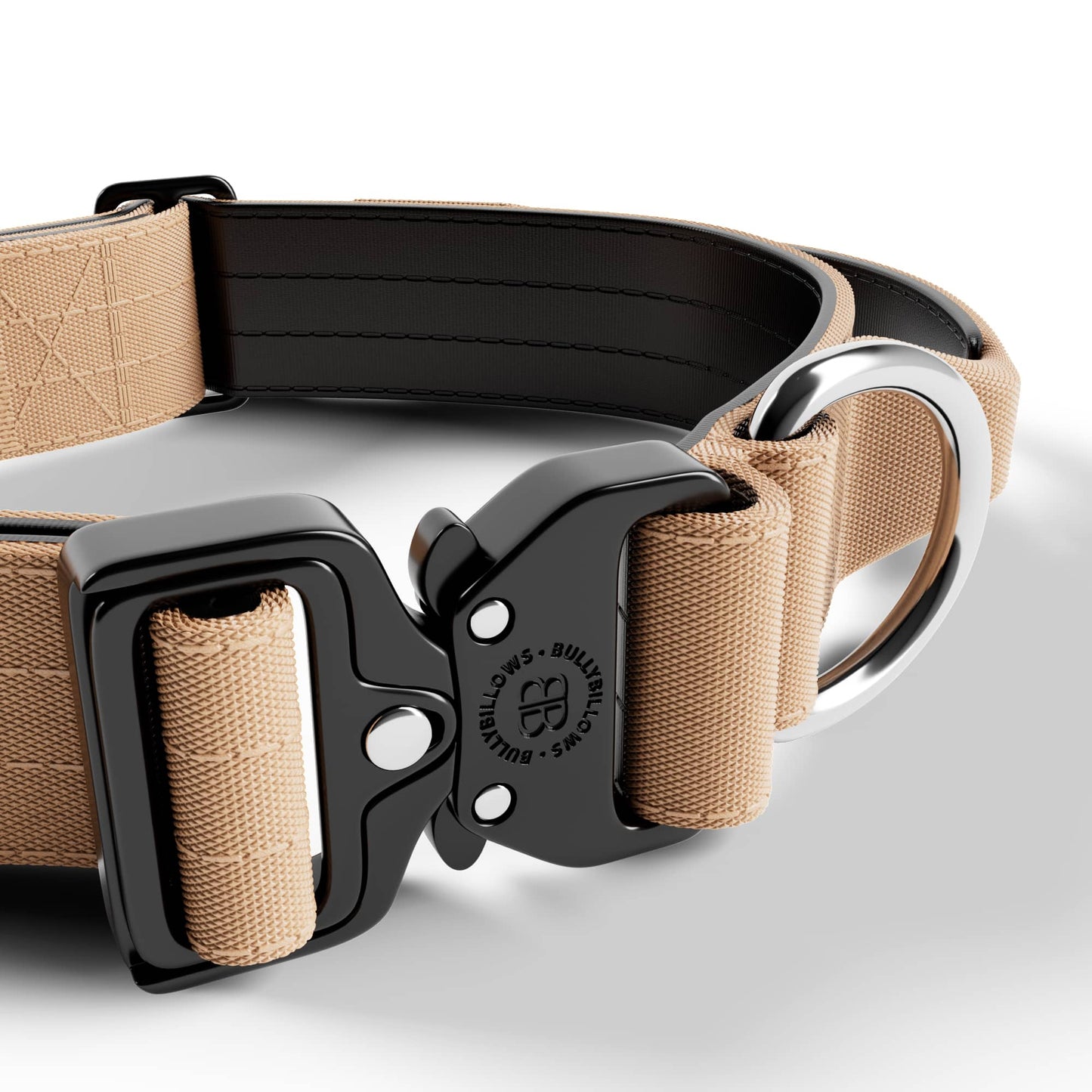 4cm Combat® Collar | With Handle & Rated Clip - Military Tan v2.0