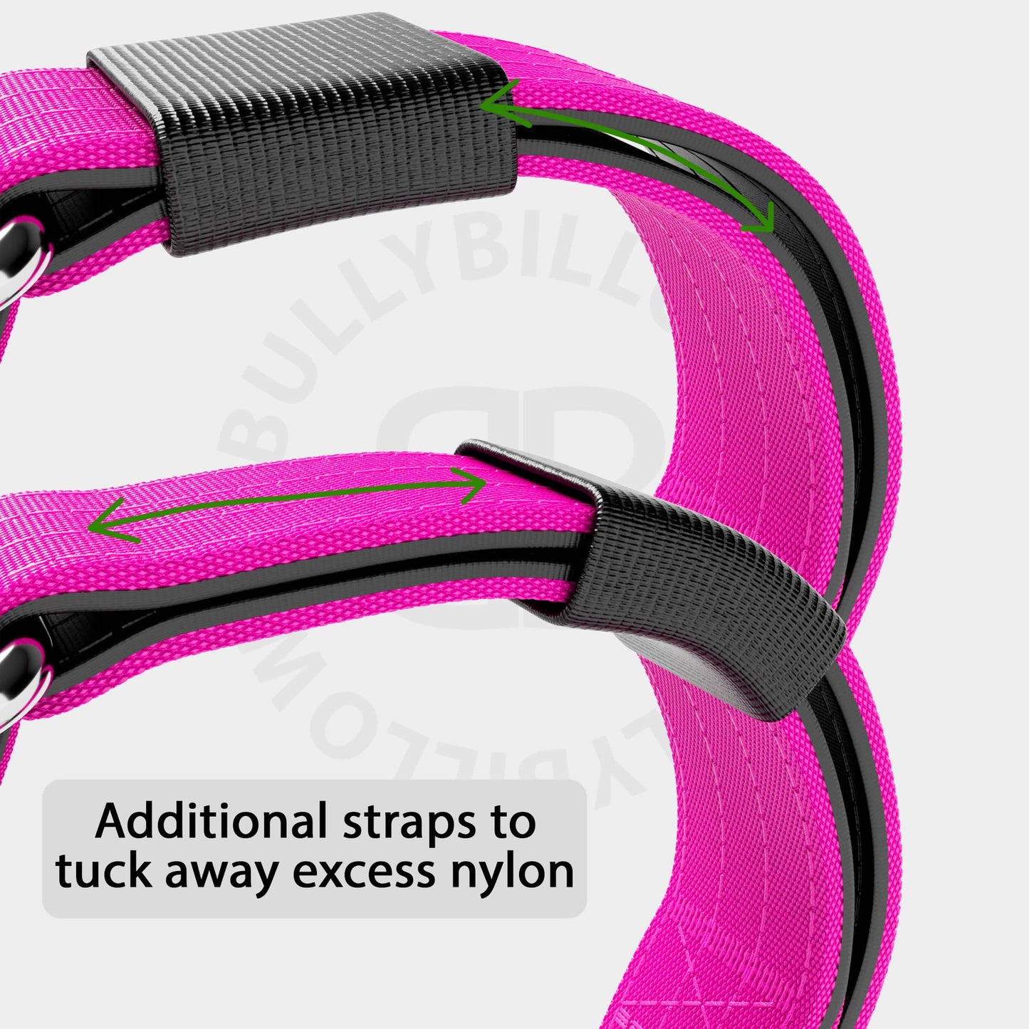 TRI-Harness® | Anti-Pull, Adjustable & Durable - Dog Trainers Choice - Magenta v2.0