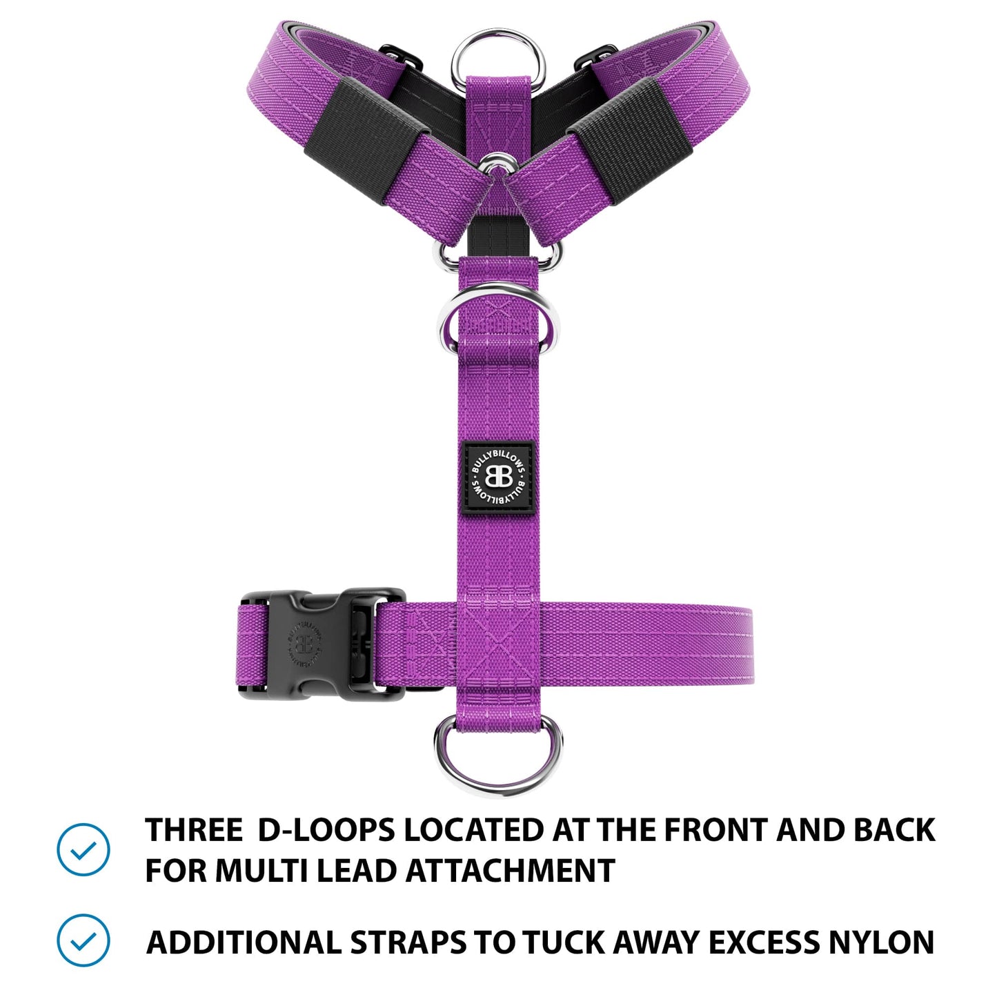 Training No Pull TRI-Harness® | Small Breeds - Purple