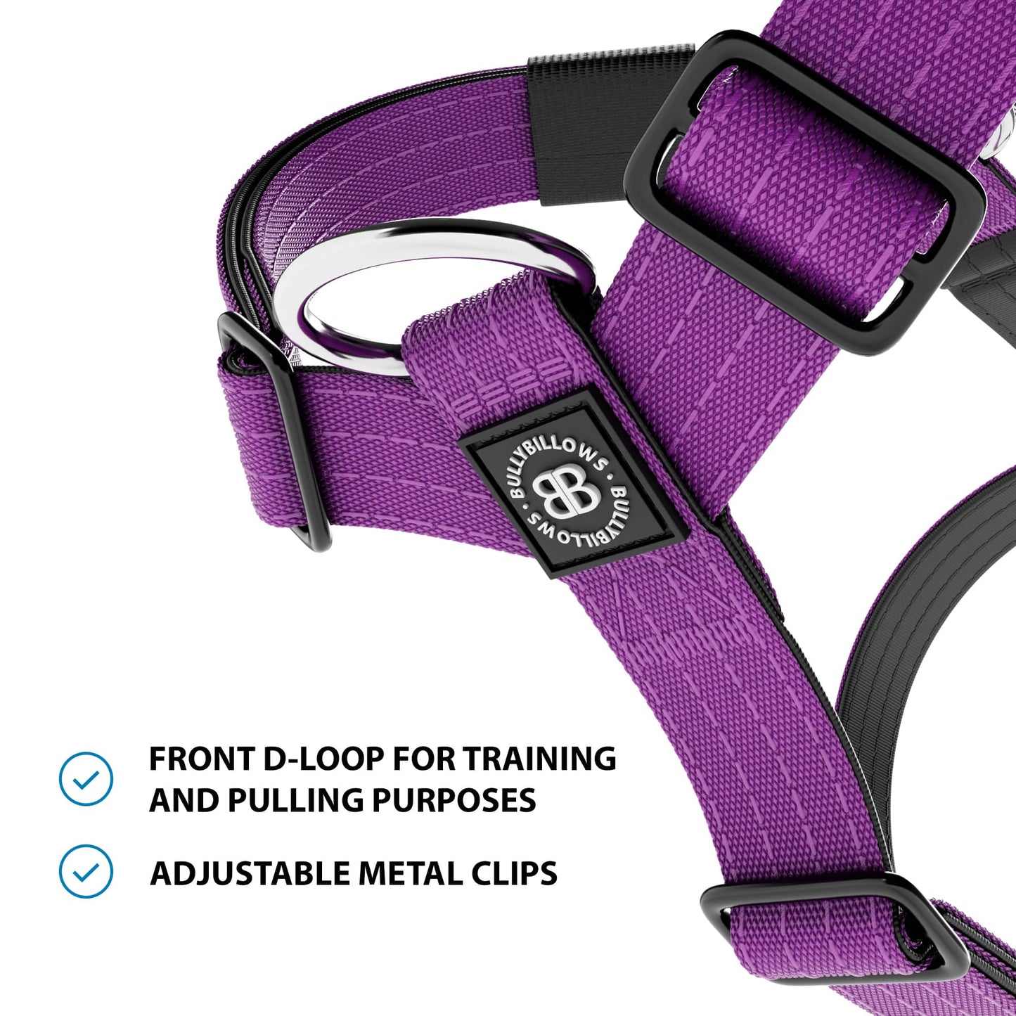 Training No Pull TRI-Harness® | Small Breeds - Purple
