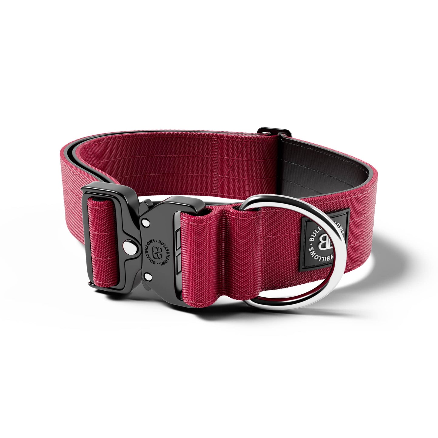 5cm Combat® Collar | Rated Clip - NO HANDLE - Burgundy v2.0