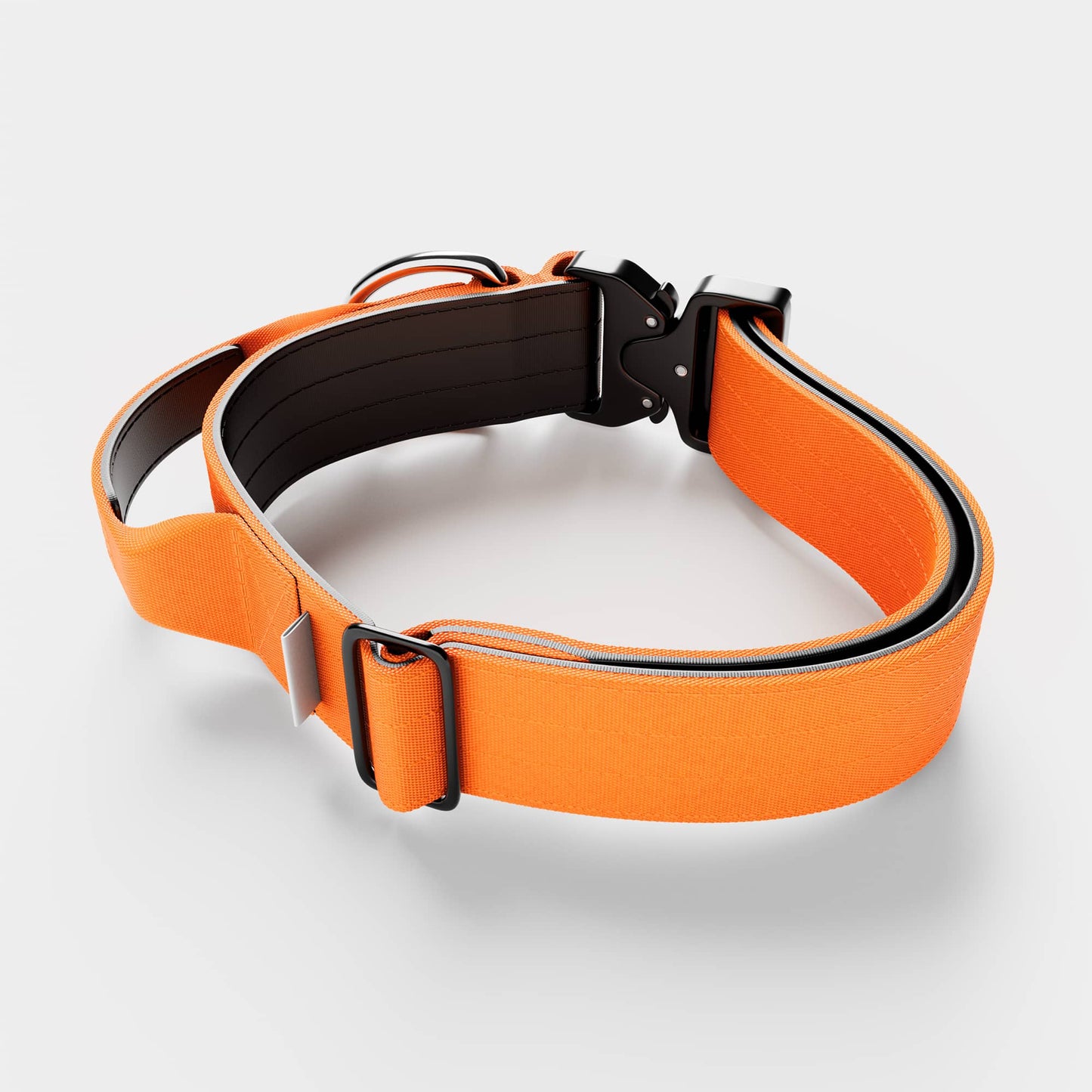 5cm Combat® Collar | With Handle & Rated Clip - Orange v2.0