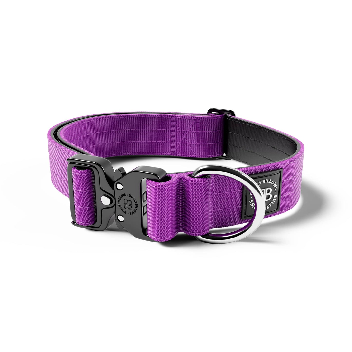 4cm Combat® Collar | Rated Clip - NO HANDLE - Purple v2.0