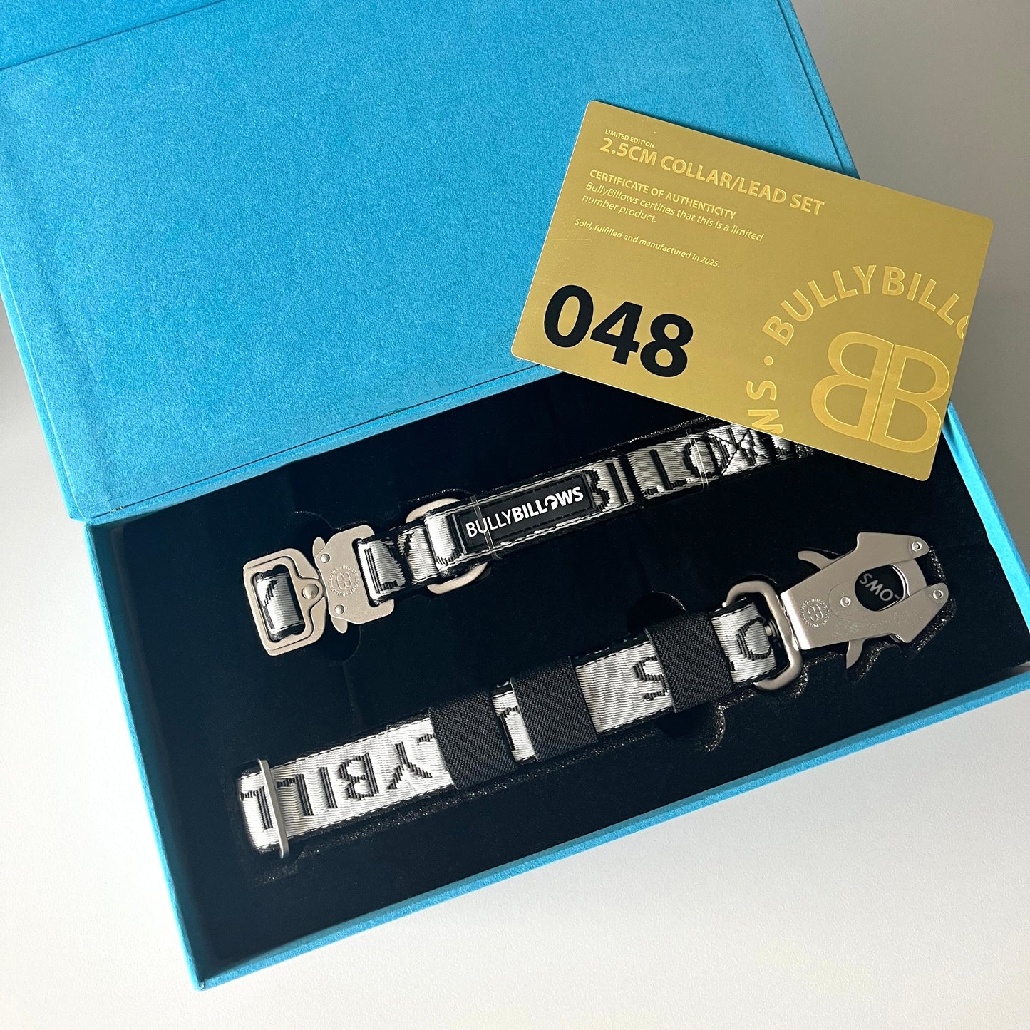 2.5cm Limited Edition Collar Width & Adjustable Lead Set