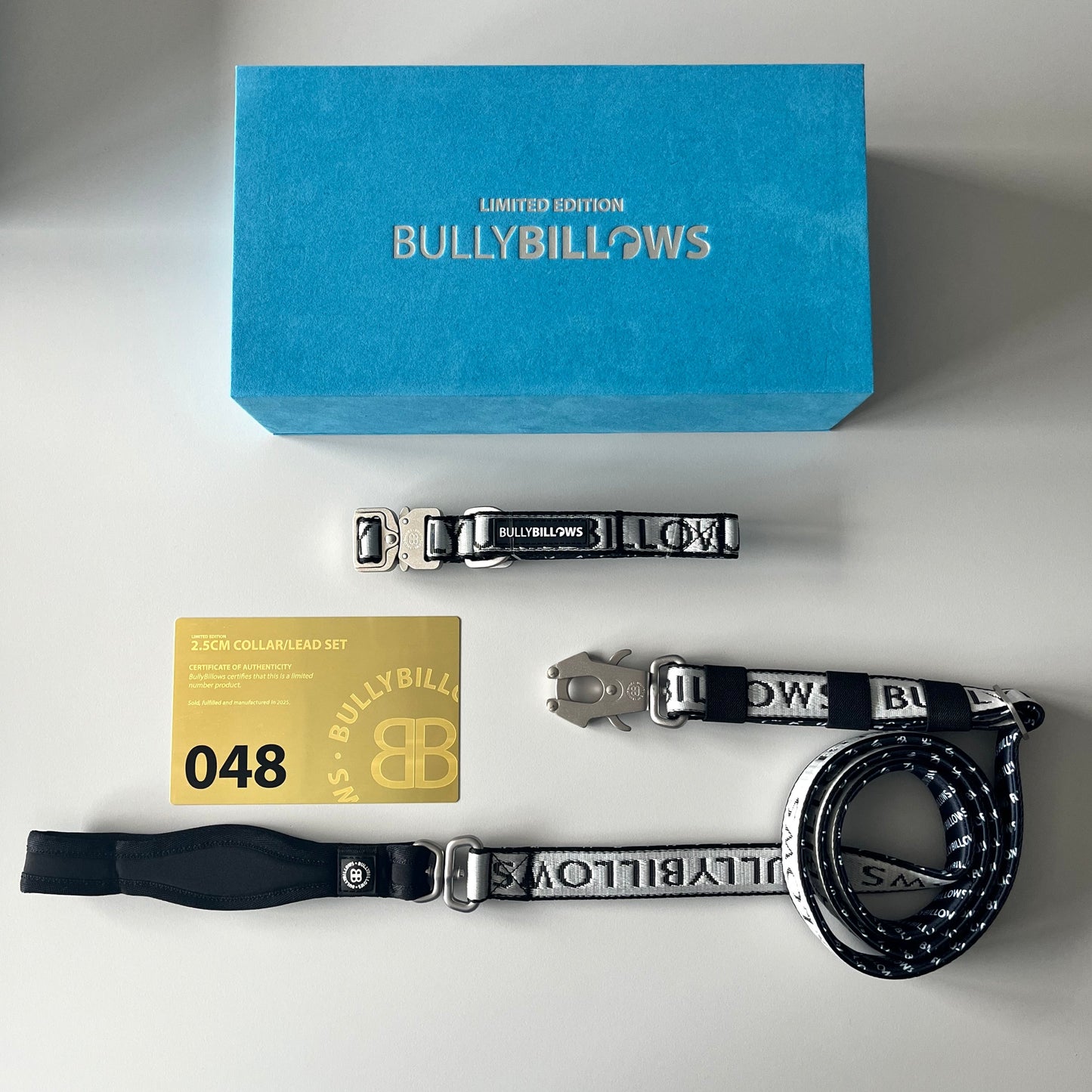 2.5cm Limited Edition Collar Width & Adjustable Lead Set