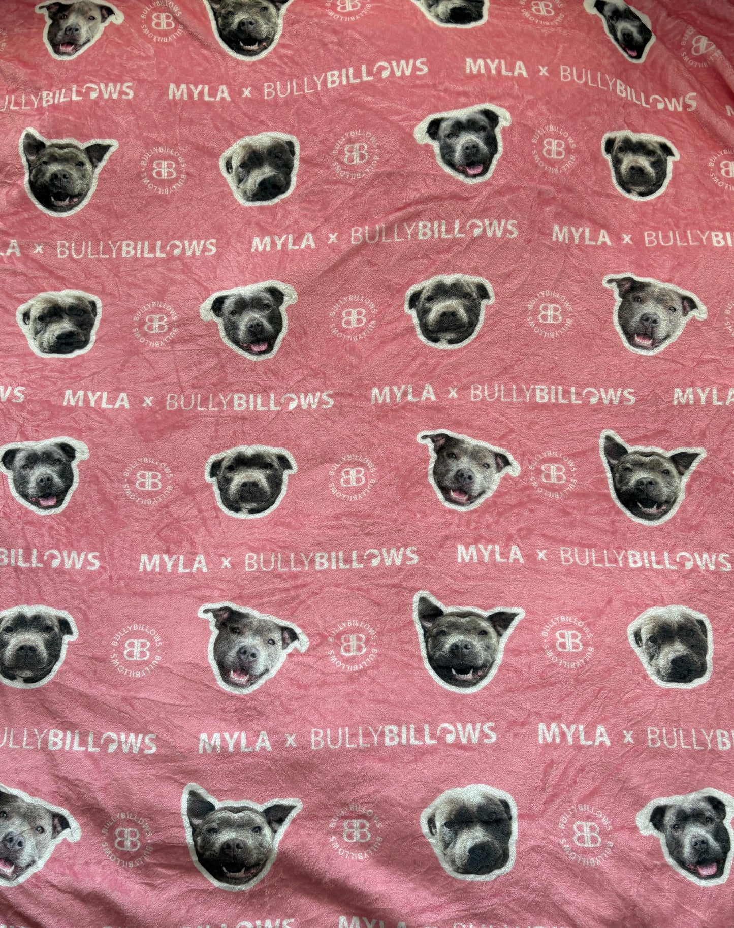 MYLA x BullyBillows | Luxury Dog & Human Blanket