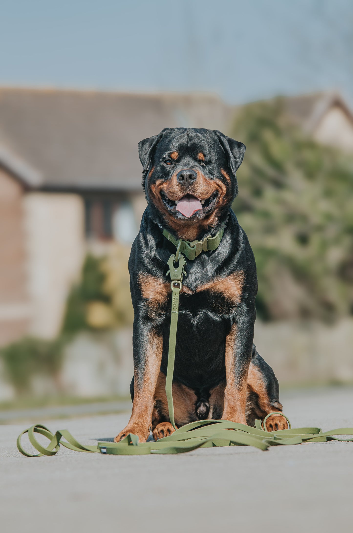 10m Recall Billowthane® Lead | Waterproof - Matte Khaki