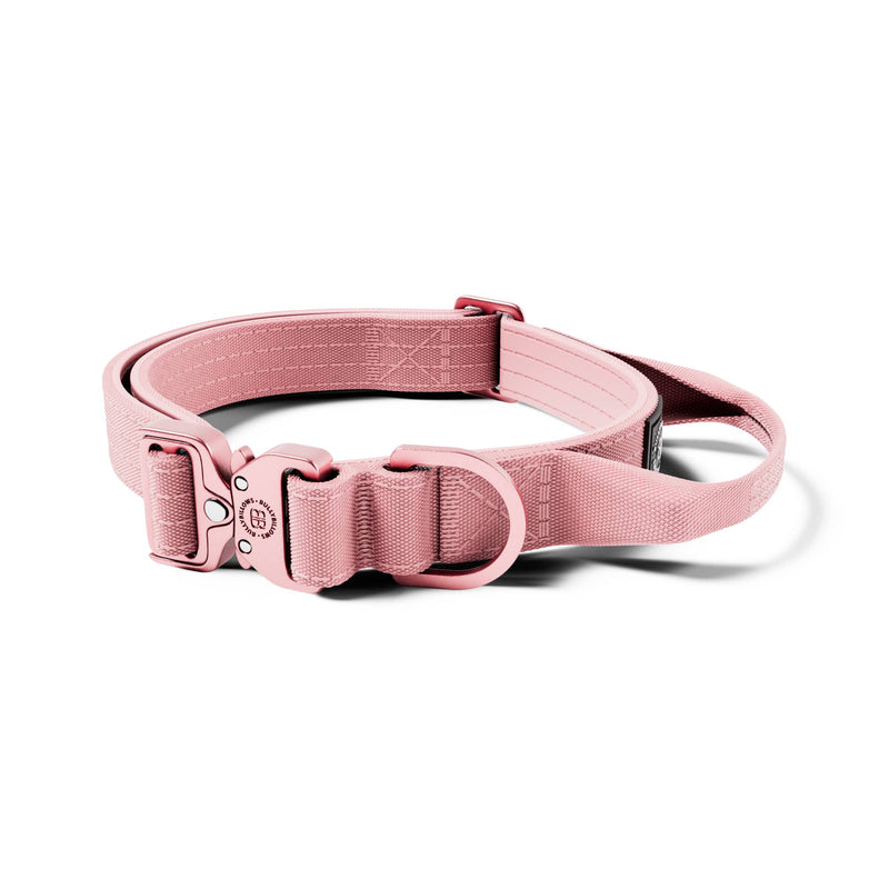 2.5cm LIGHTER Combat® Collar | With Handle & Rated Lightweight Clip - Pink x Pink